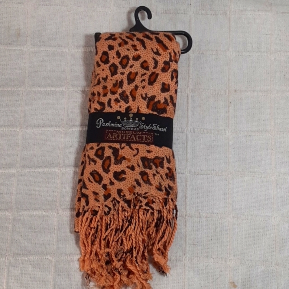 Pashmina Style Shawl Bombay Museum Artifacts - Picture 1 of 5